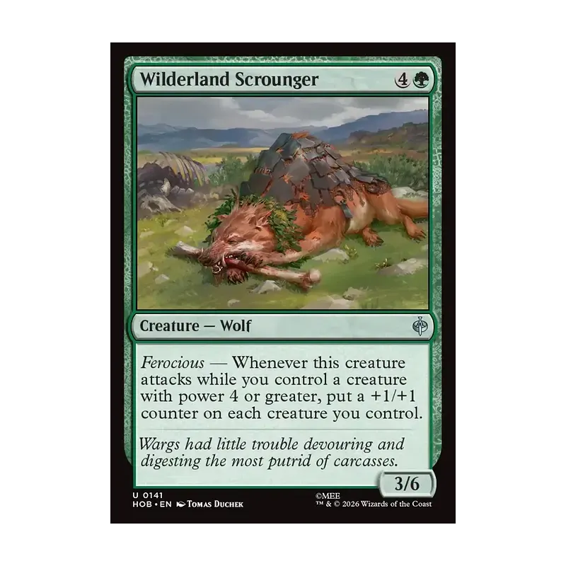 Wilderland Scrounger - The Hobbit (Near Mint)