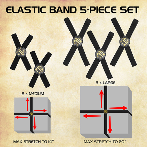 ENHANCE: Game Box Storage Bands (5)