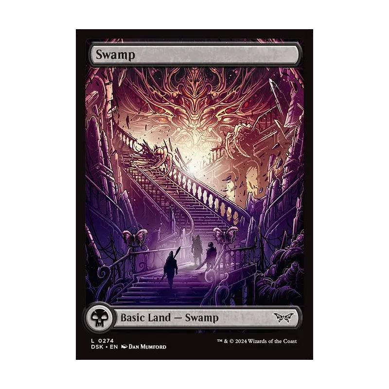 Swamp (0274) - Full Art - Duskmourn: House of Horror (Near Mint)