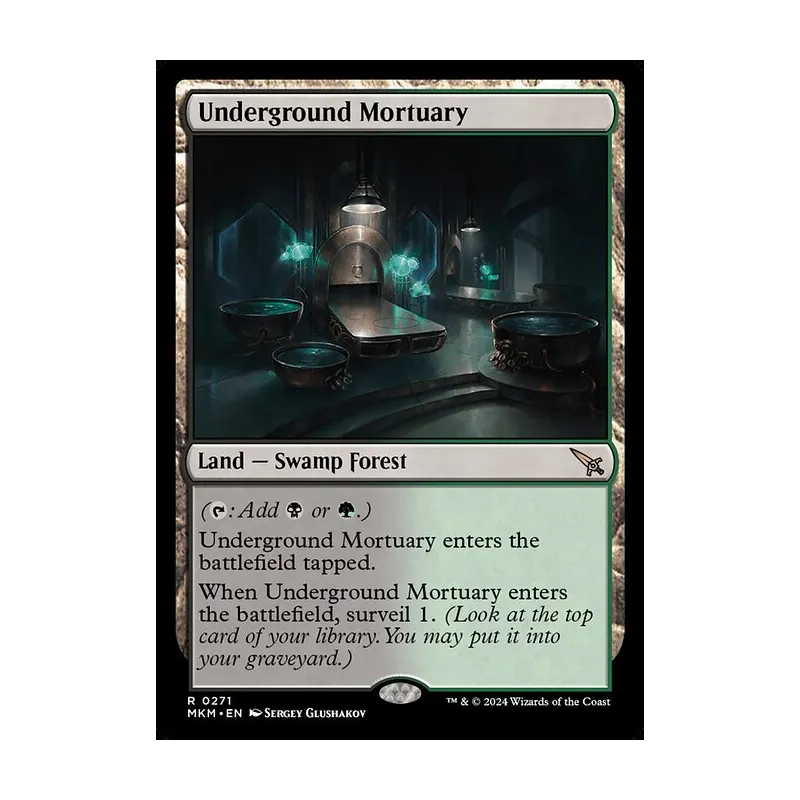 Underground Mortuary - Murders at Karlov Manor (Near Mint)