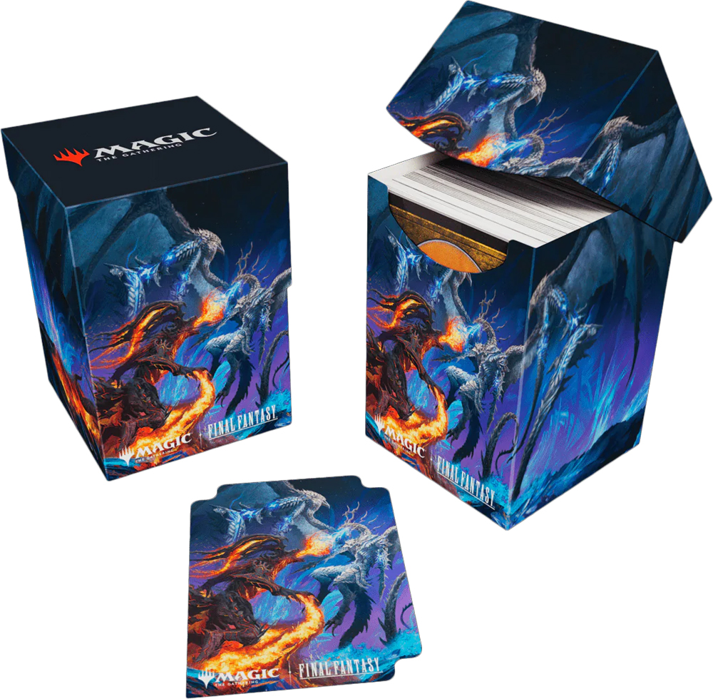 MtG 100+ Deck Box: Final Fantasy - Bahamut & Ifrit