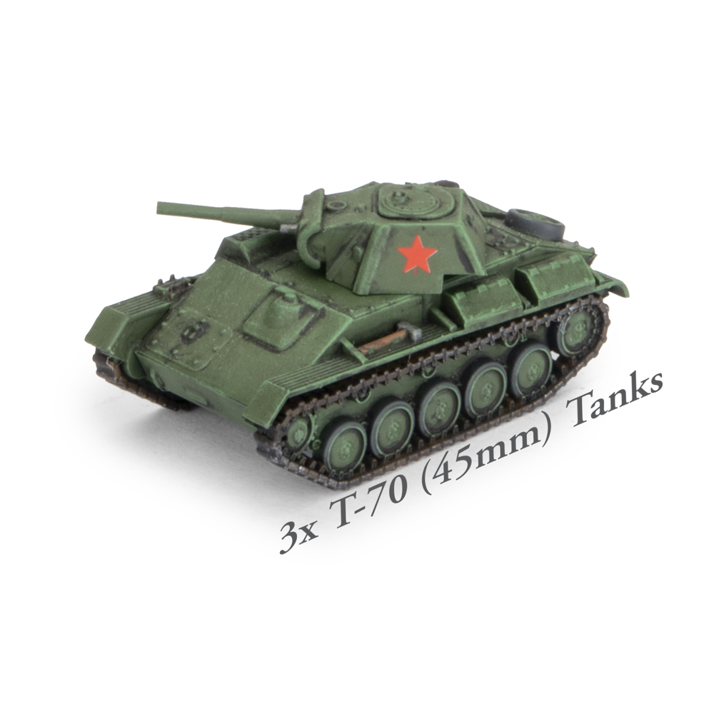 Flames of War WW2: Soviet Starter Force - M4 Sherman Forward Detachment