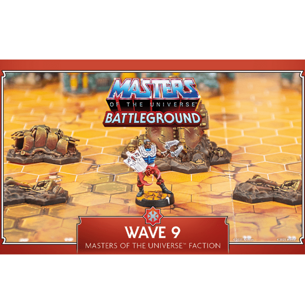 Masters of the Universe: Battleground: Wave 9 - Masters of the Universe Faction (Preorder)