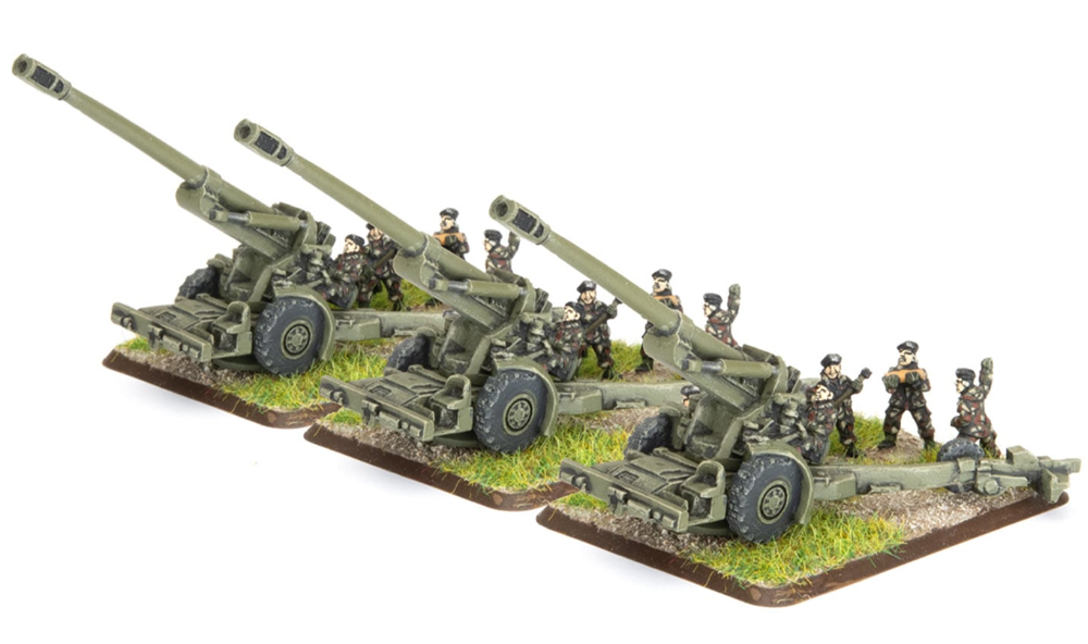 WWIII Team Yankee: British - 155mm Field Battery (Preorder)