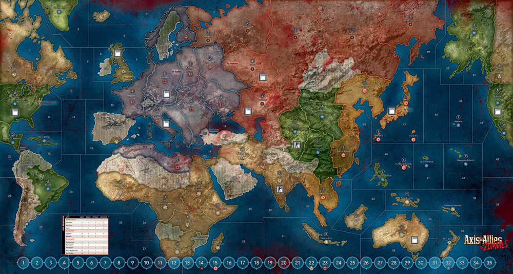 Axis & Allies & Zombies (Preorder)