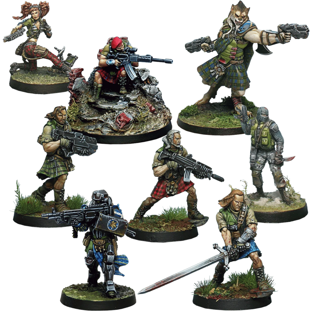 Infinity: Ariadna - Caledonian Combat Force Repack Beta (Preorder)