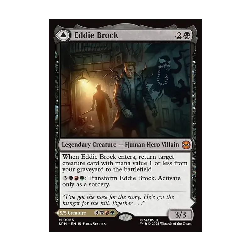 Eddie Brock Venom, Lethal Protector | Spider-Man MTG