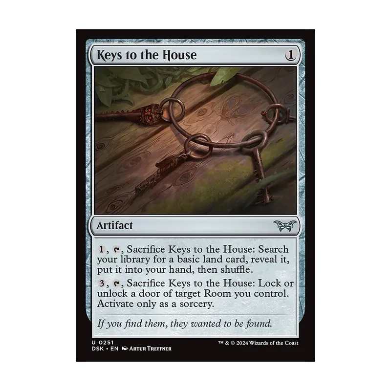 card house mtg Commander EDH Deck Mr. House, President and CEO 100 Magic Cards Moonveil Games Survival At the beginning of your second main phase Magic The Gathering Duskmourn House