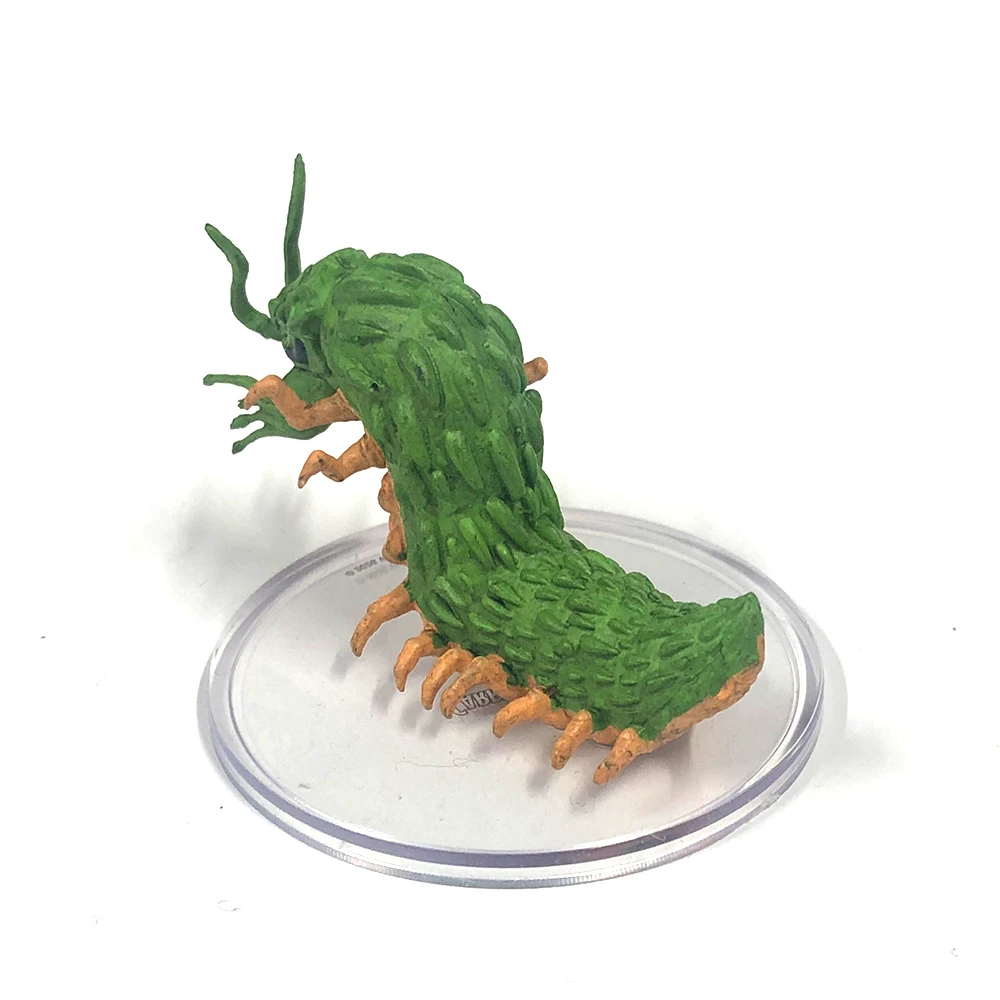 Monster Manual Collection 2 #28b Carrion Crawler (Bright Green/Yellow) (U)