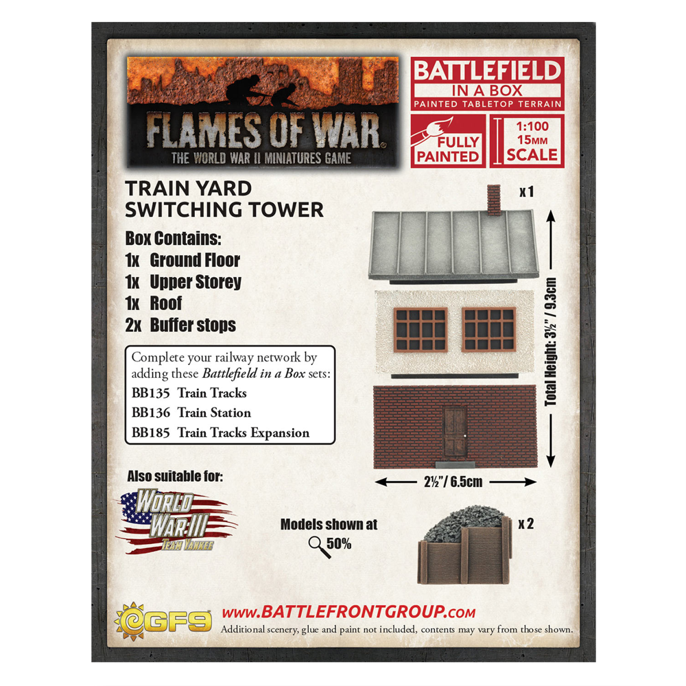 Battlefield in a Box: Flames of War - Train Yard Switching Tower (New Arrival)