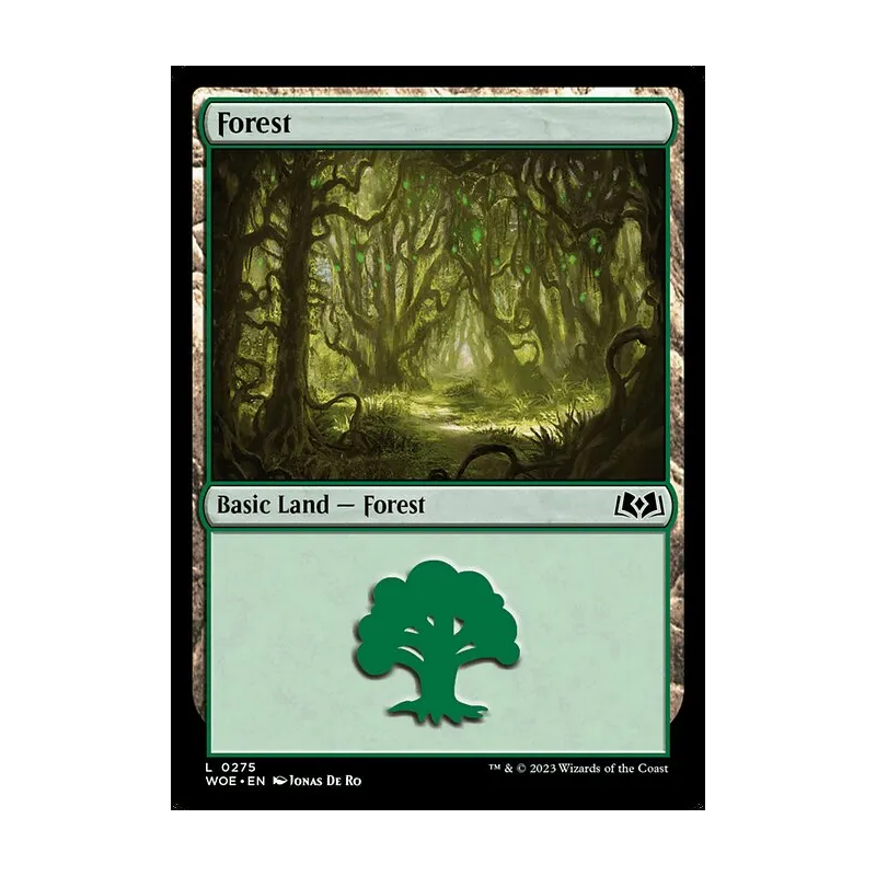 Forest (0275) - Wilds of Eldraine (Near Mint)