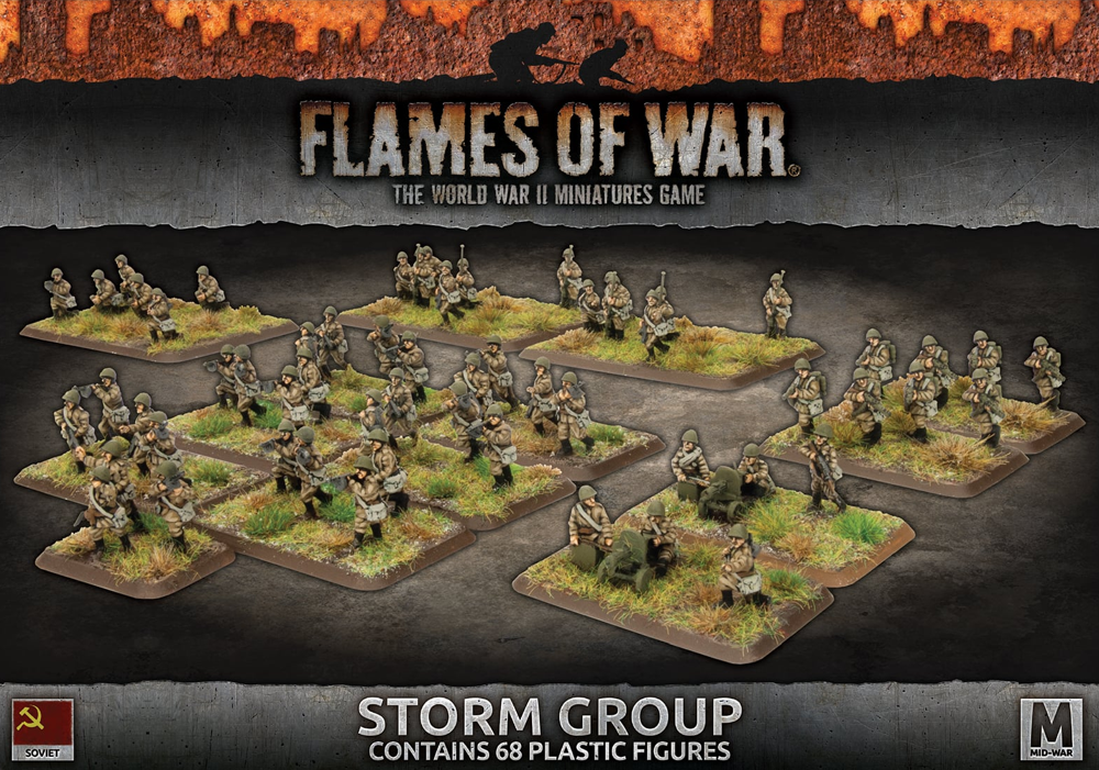 Flames of War WW2: Soviet - Storm Group