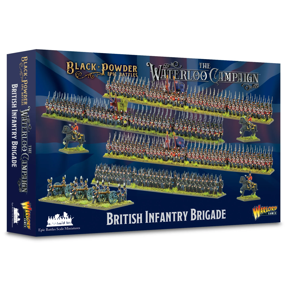 Black Powder Epic Battles: Waterloo - British Infantry Brigade