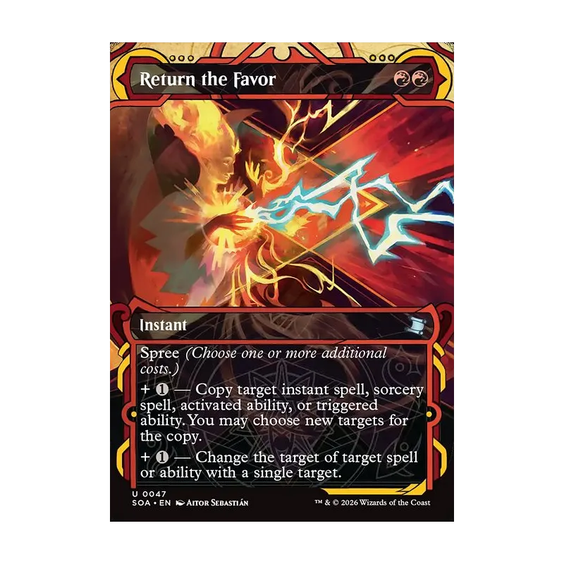 Return the Favor - Secrets of Strixhaven Mystical Archive (Near Mint)