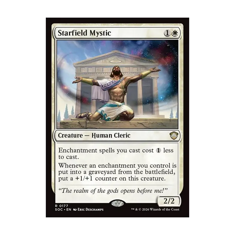 Starfield Mystic - Secrets of Strixhaven Commander (Near Mint)