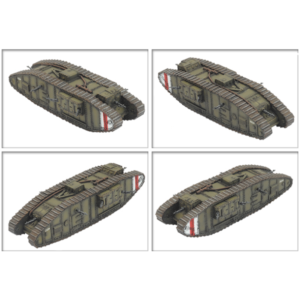 Flames of War Great War: Mk V* Tank