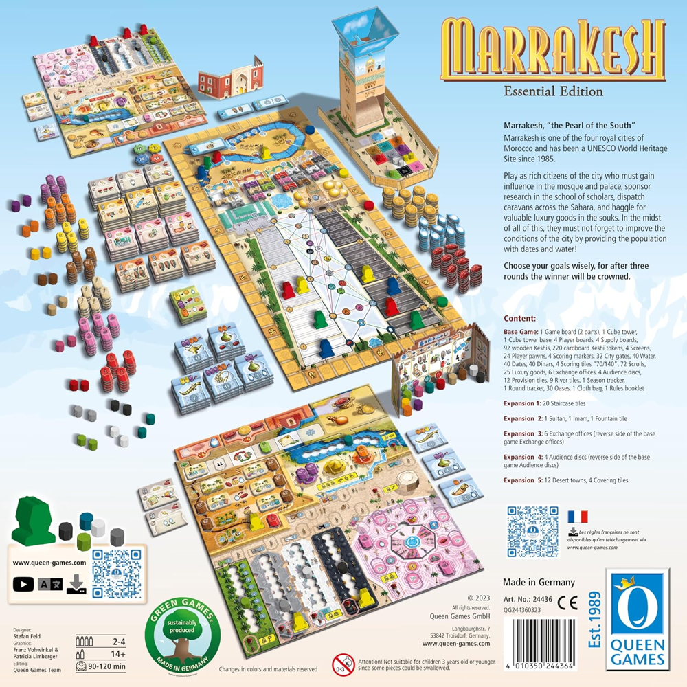 Stefan Feld City Collection 4: Marrakesh (Essential Edition) (Preorder)