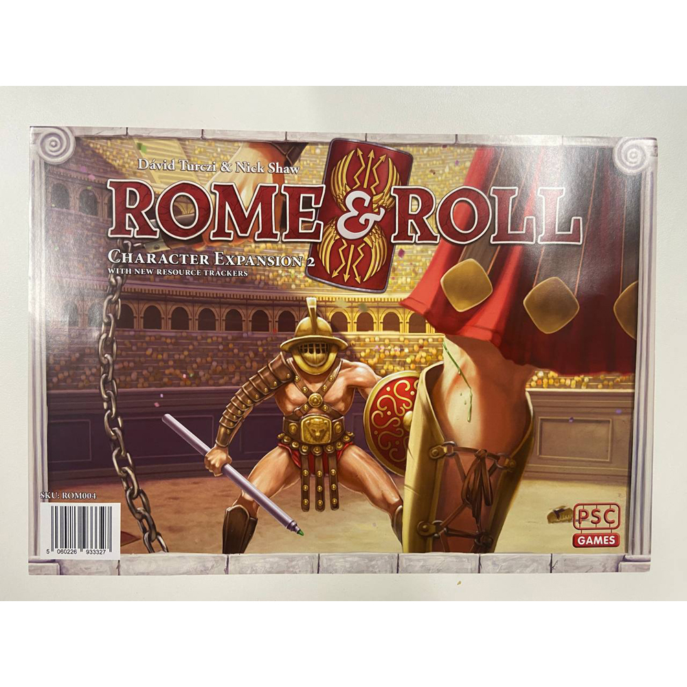 Rome & Roll: Character Board Expansion 2 (Clearance) Rome & Roll: Character Board Expansion 2 (Clearance)