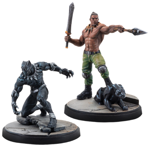 Marvel Crisis Protocol: Black Panther & Killmonger Character Pack