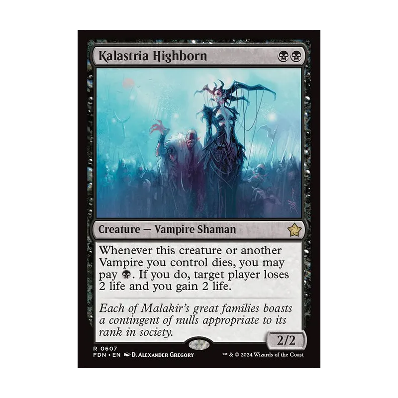 Kalastria Highborn - Foundations (Near Mint)