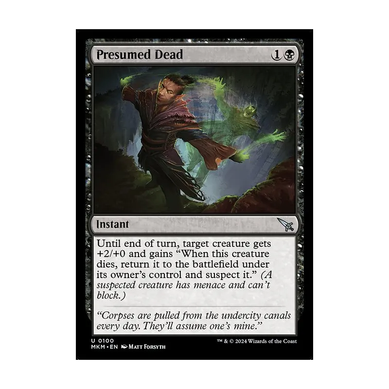 Presumed Dead - Murders at Karlov Manor (Near Mint)
