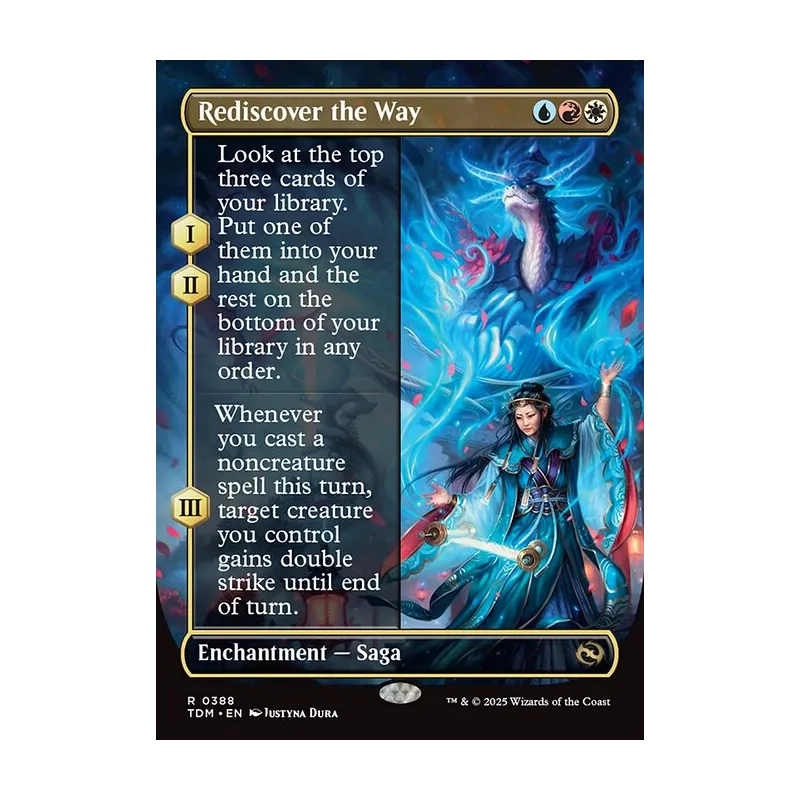 Rediscover the Way (Borderless) - Tarkir: Dragonstorm (Near Mint)