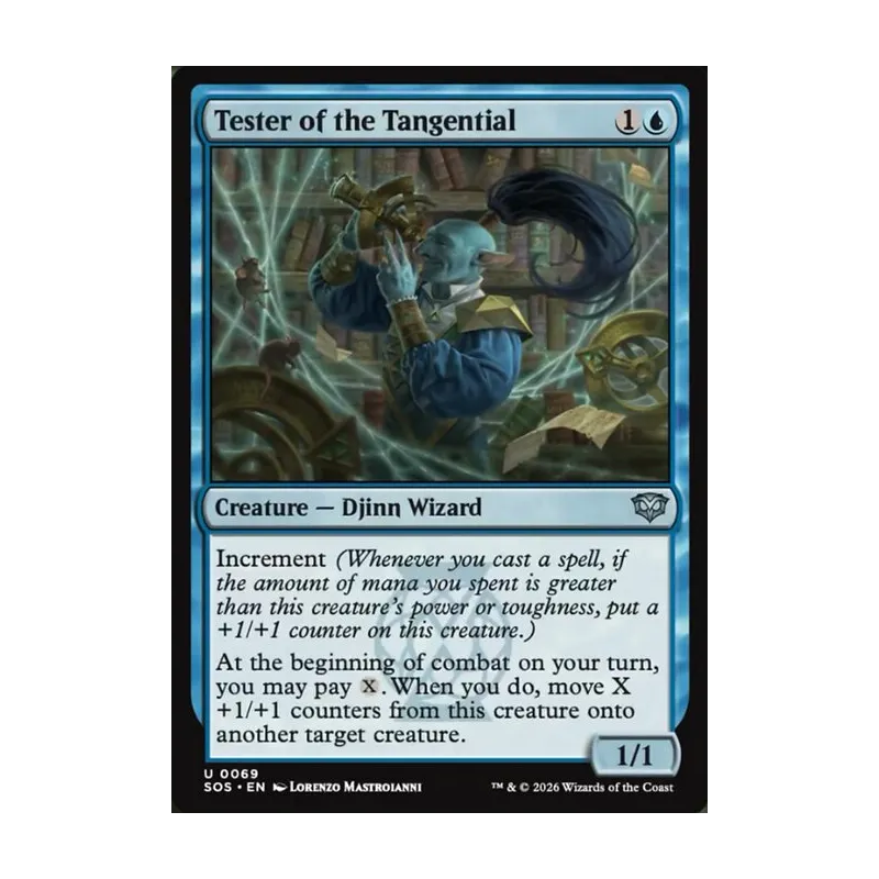 Tester of the Tangential - Secrets of Strixhaven (Near Mint)