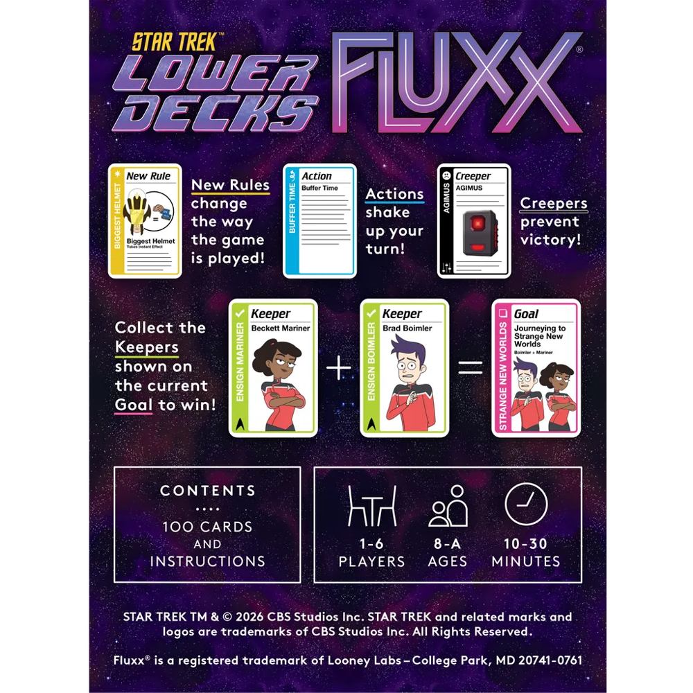 Star Trek: Lower Decks Fluxx (Preorder)