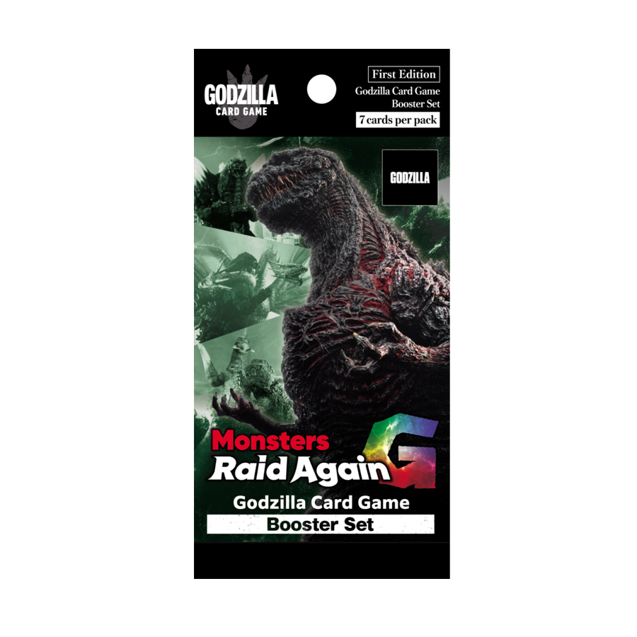 Godzilla Card Game: Monsters Raid Again - Booster Pack (Preorder) Godzilla Card Game: Monsters Raid Again - Booster Pack (Preorder)