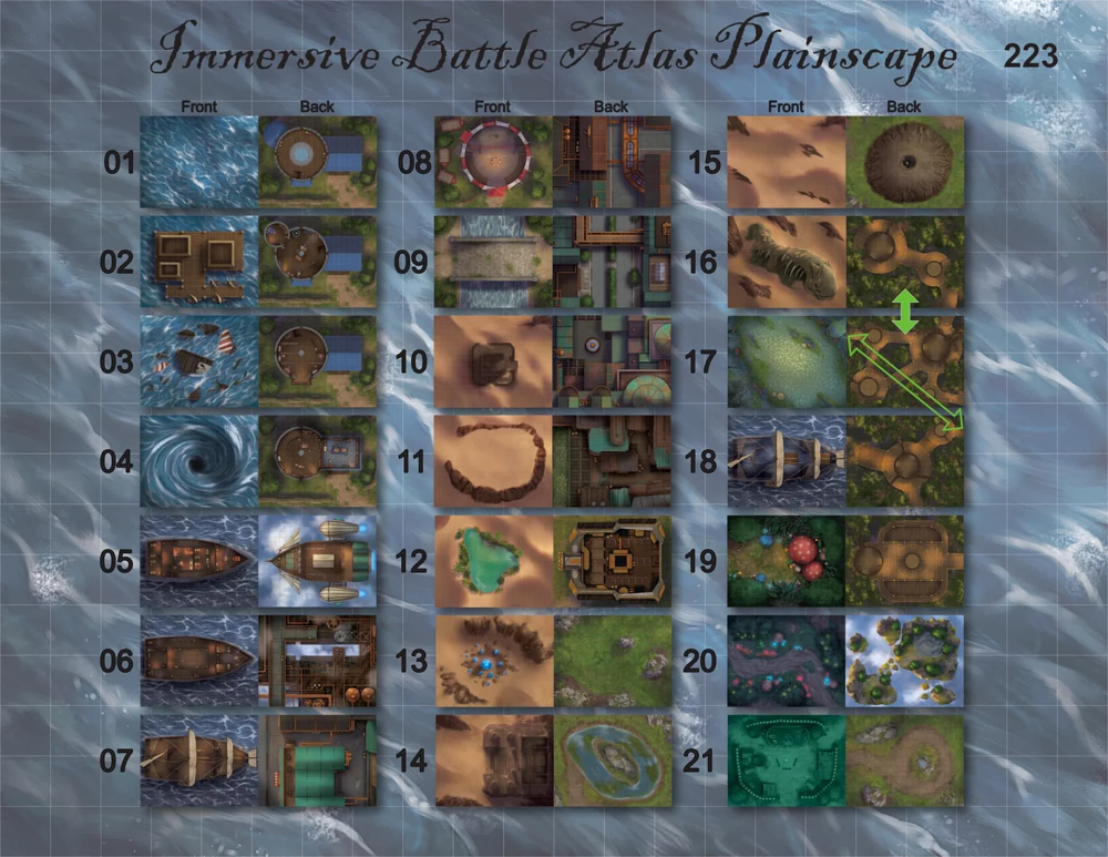 Immersive Battle Atlas: Plainscapes (New Arrival)