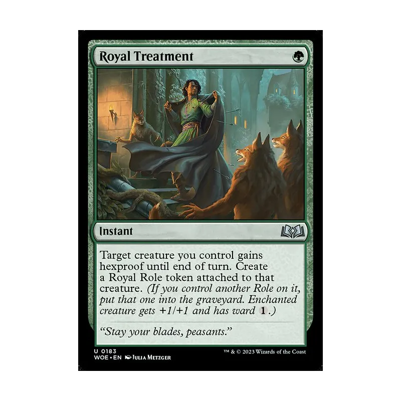 mtg card treatments Rare Magic: The Gathering Sparks Million-Dollar Bidding War in LOTR Expansion Set that player loses that much life instead. MTG - Equal Treatment -