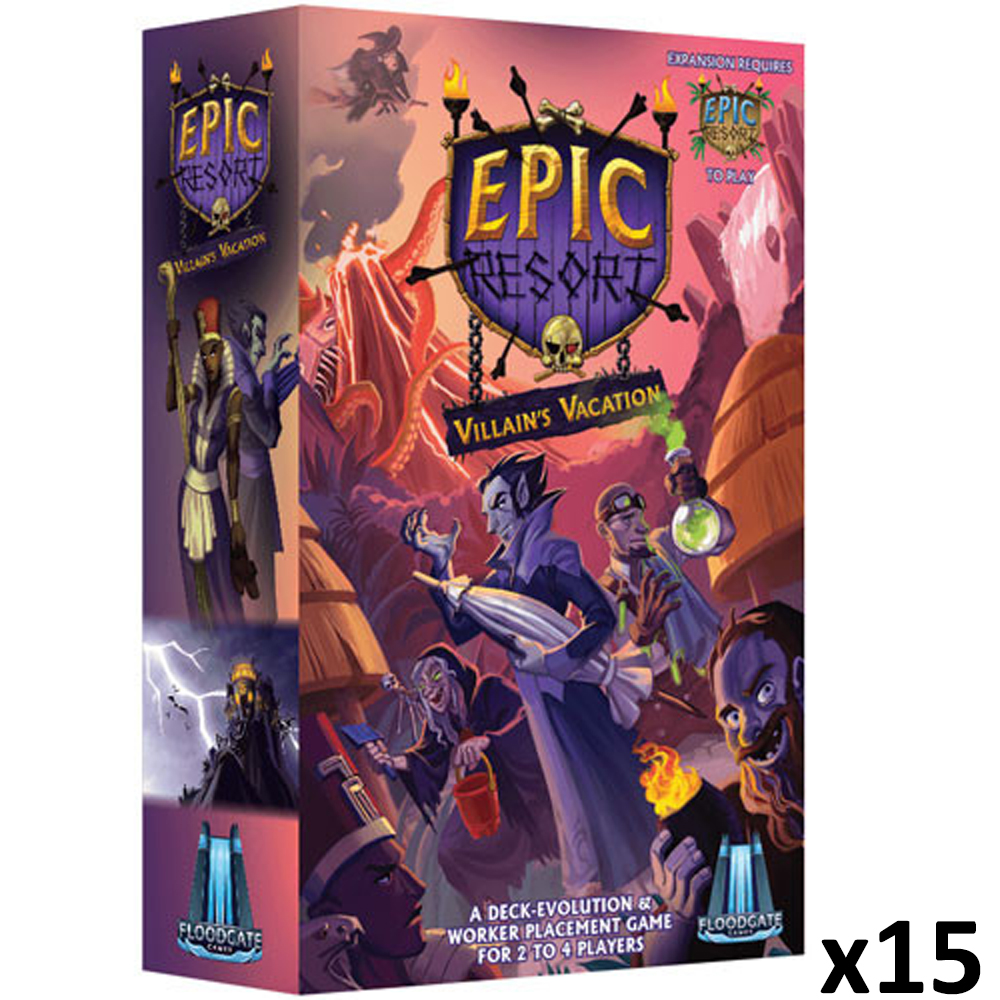 Epic Resort: Villain's Vacation Expansion CASE (15)