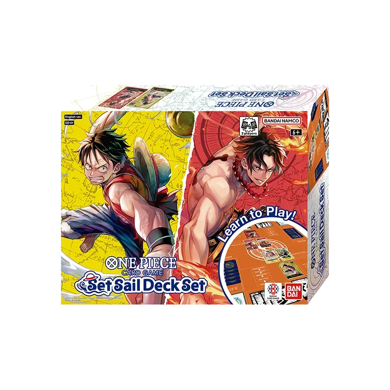 One Piece TCG: Set Sail Deck Set [SD-01] (Preorder)