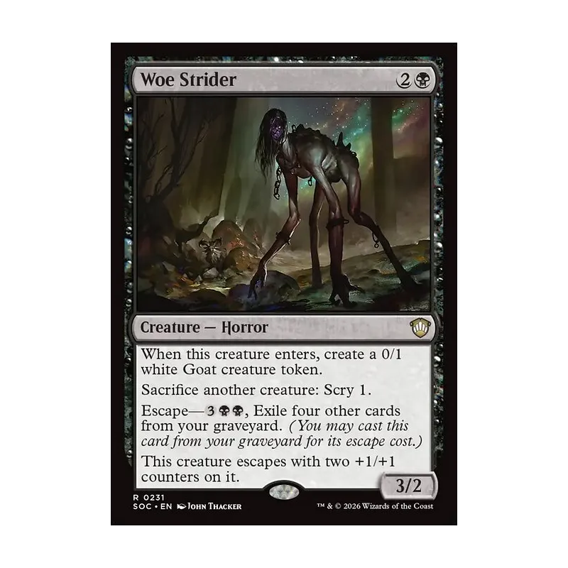 Woe Strider - Secrets of Strixhaven Commander (Near Mint)