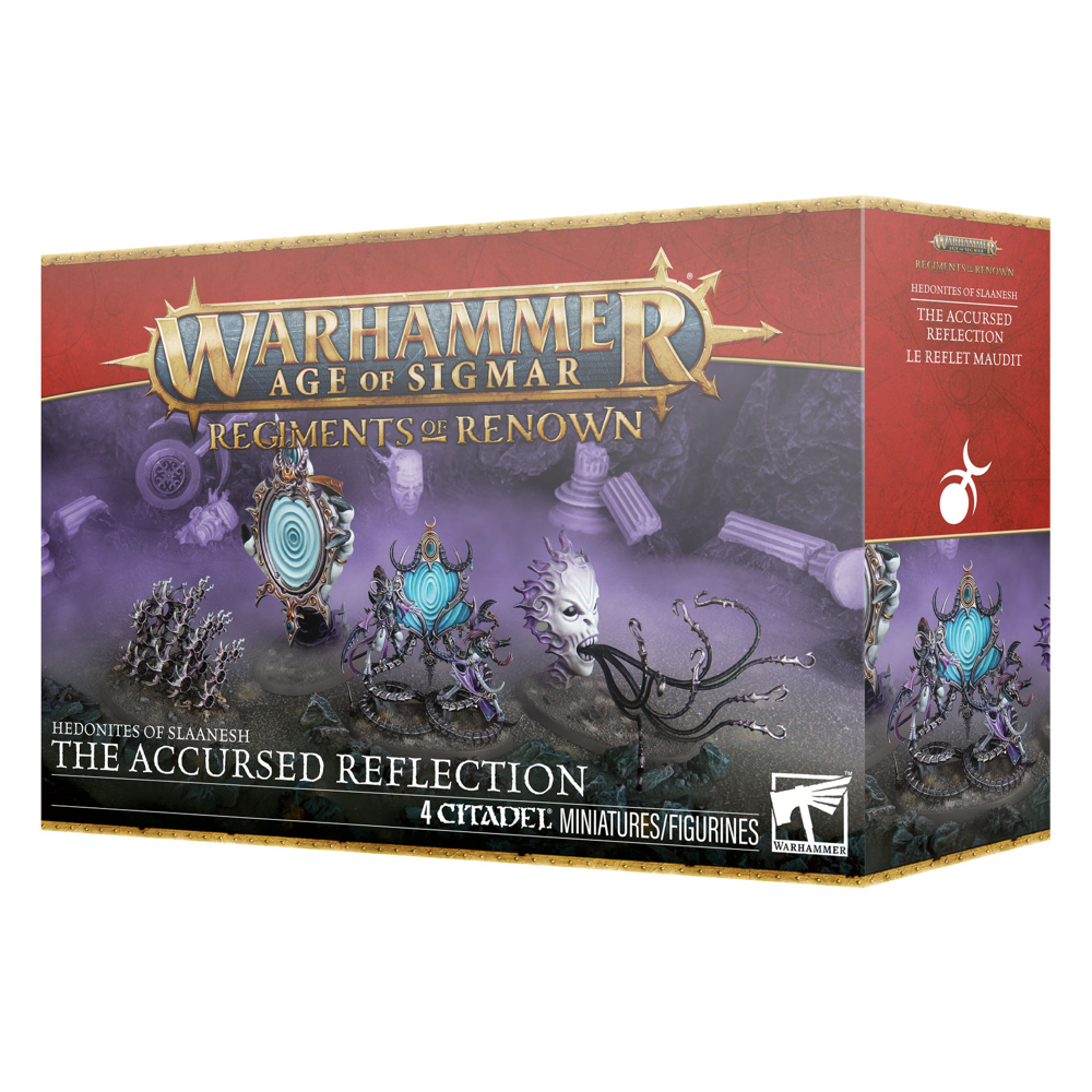 Warhammer Age of Sigmar: Regiments of Renown: Hedonites of Slaanesh - The Accursed Reflection (New Arrival)