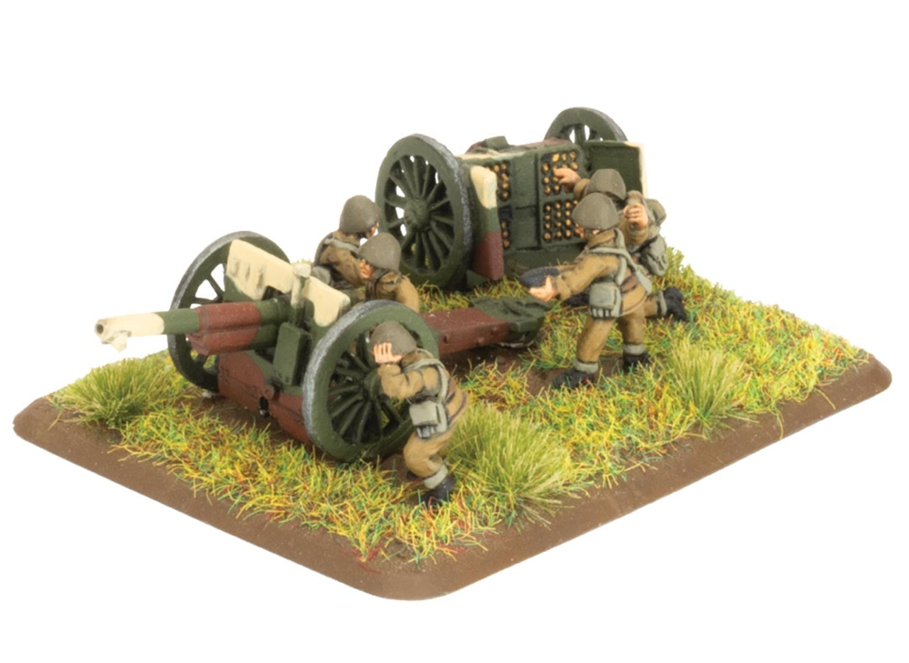 Flames of War WW2: Polish - 75mm Artillery Battery (New Arrival)