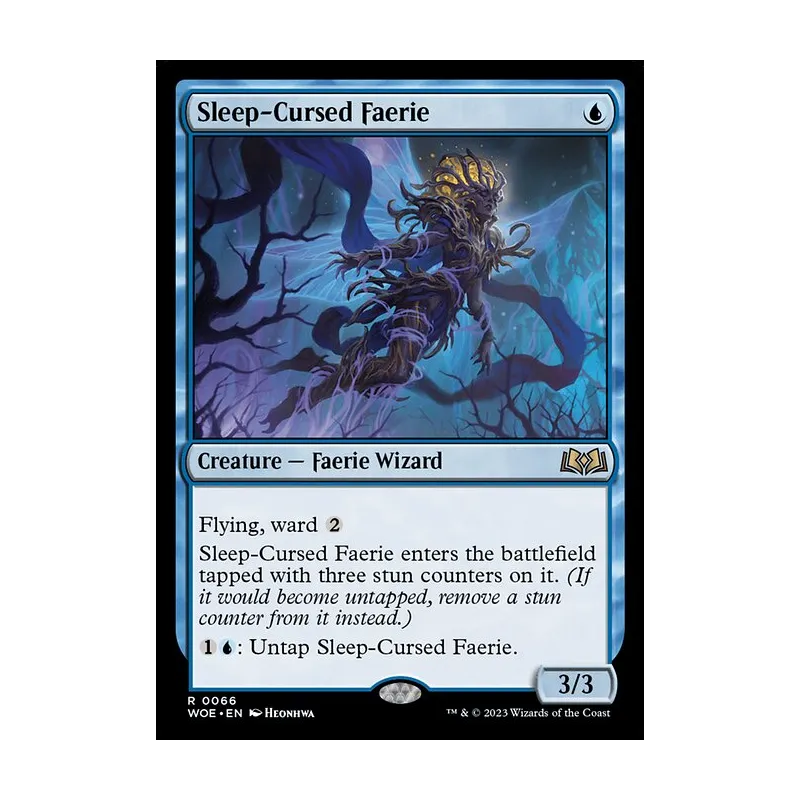 Sleep-Cursed Faerie - Wilds of Eldraine (Near Mint)