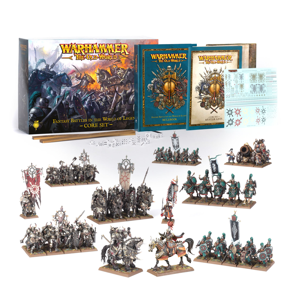 Warhammer The Old World: Fantasy Battles In the World of Legend Core Set (Preorder)