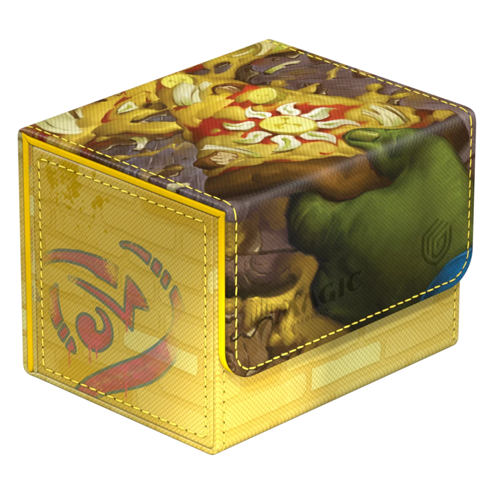 MTG Sidewinder 100+ Xenoskin TMNT: Plains - Pizza Slice (Preorder)