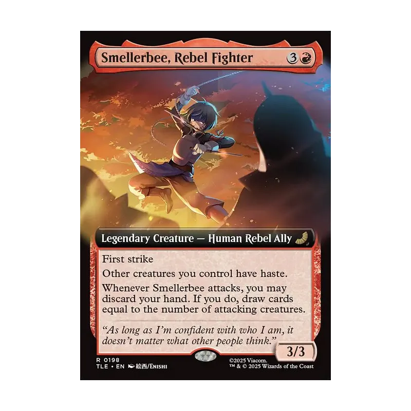 Smellerbee, Rebel Fighter (Extended Art) - Avatar: The Last Airbender Eternal (Near Mint)