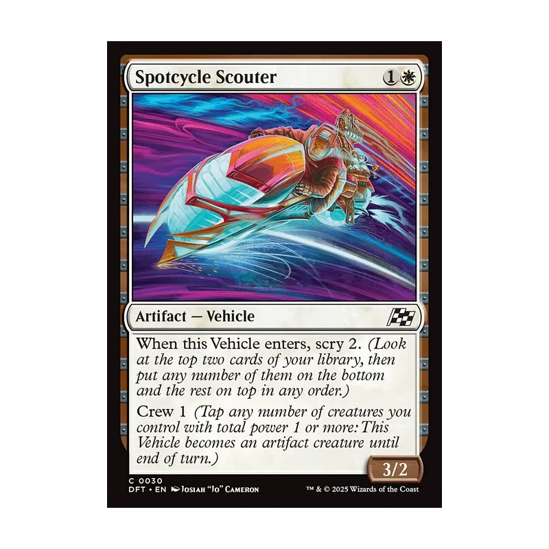 Spotcycle Scouter - Aetherdrift (Near Mint)