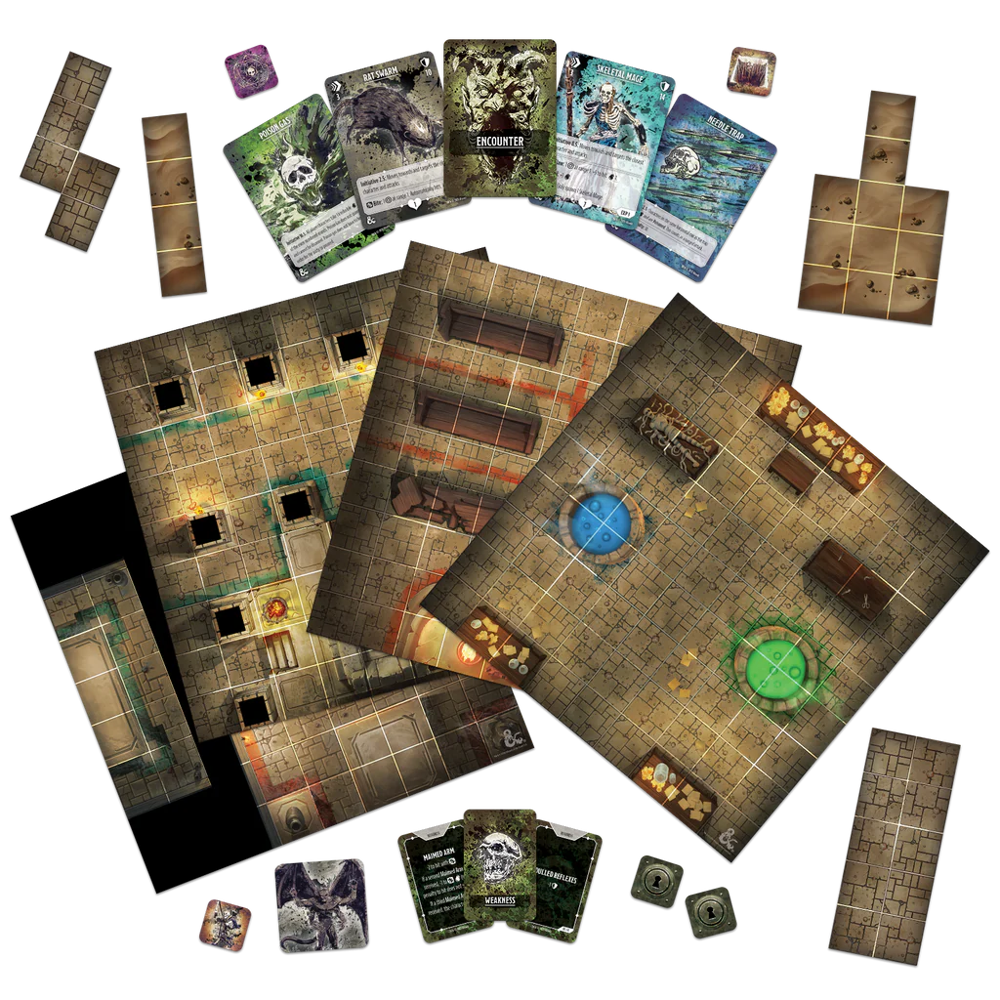 D&D Onslaught: Tomb of Horrors - Maps & Monsters Expansion (New Arrival)