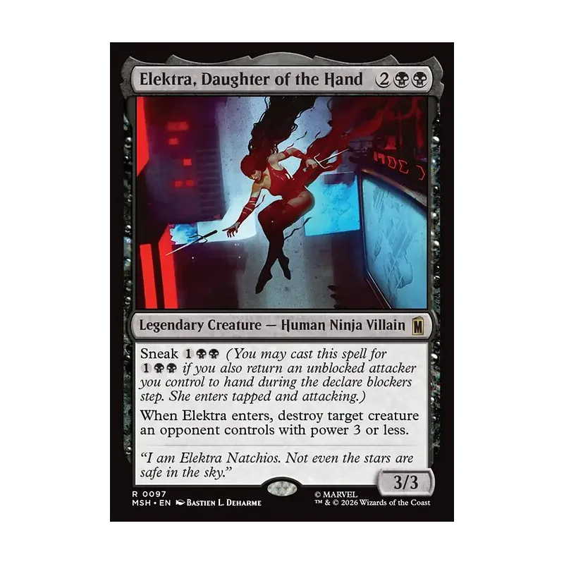 Elektra, Daughter of the Hand - Marvel Super Heroes (Near Mint)