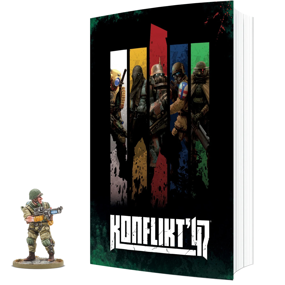 Konflikt '47: Rulebook with Limited Figure US Firefly (Preorder)