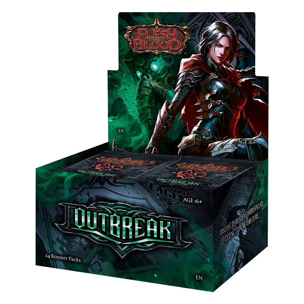 Flesh & Blood TCG: Outbreak - Booster Box (24) (Preorder)