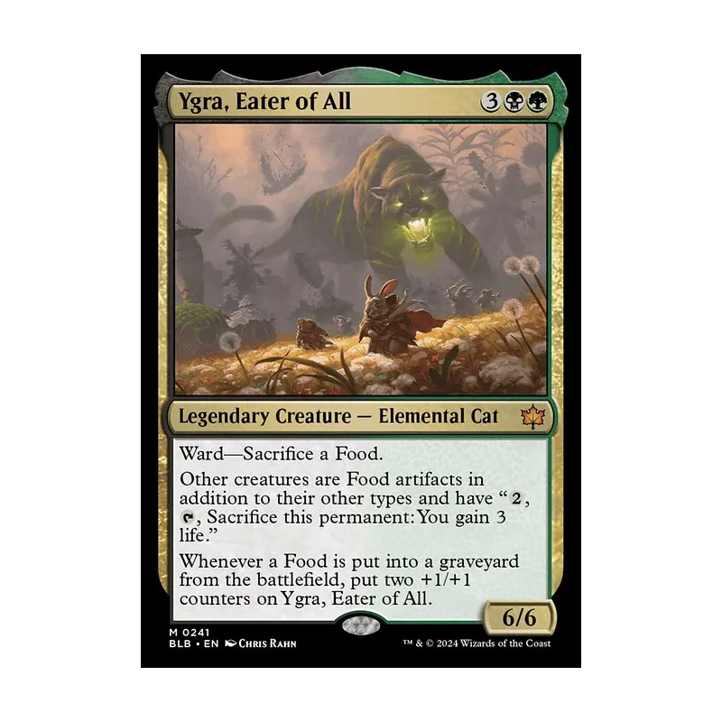 Ygra, Eater of All - Bloomburrow (Near Mint)