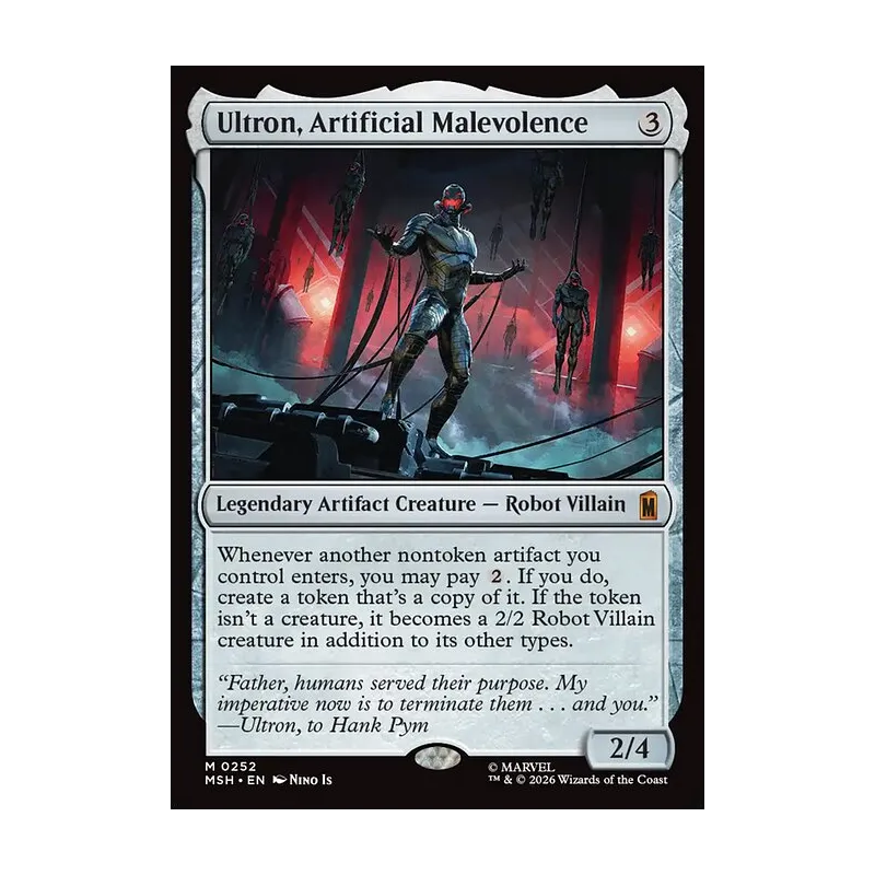 Ultron, Artificial Malevolence | Marvel Super Heroes MTG