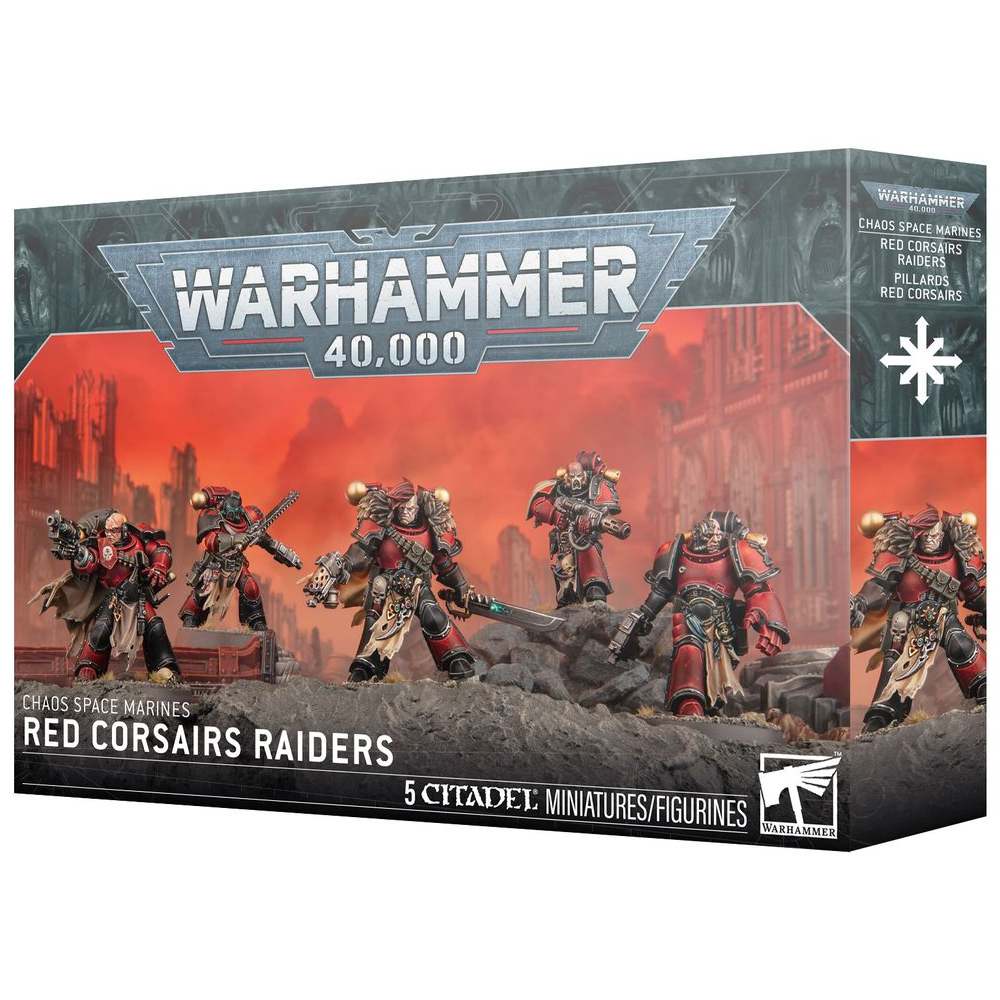 Warhammer 40K: Chaos Space Marines - Red Corsairs Raiders (Preorder)