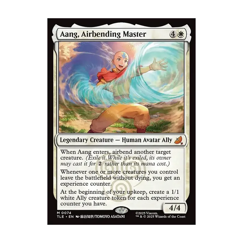 aang mtg card Aang's Journey - Avatar: The Last Airbender - transform Avatar Aang Avatar: The Last Airbender Eternal-Legal: