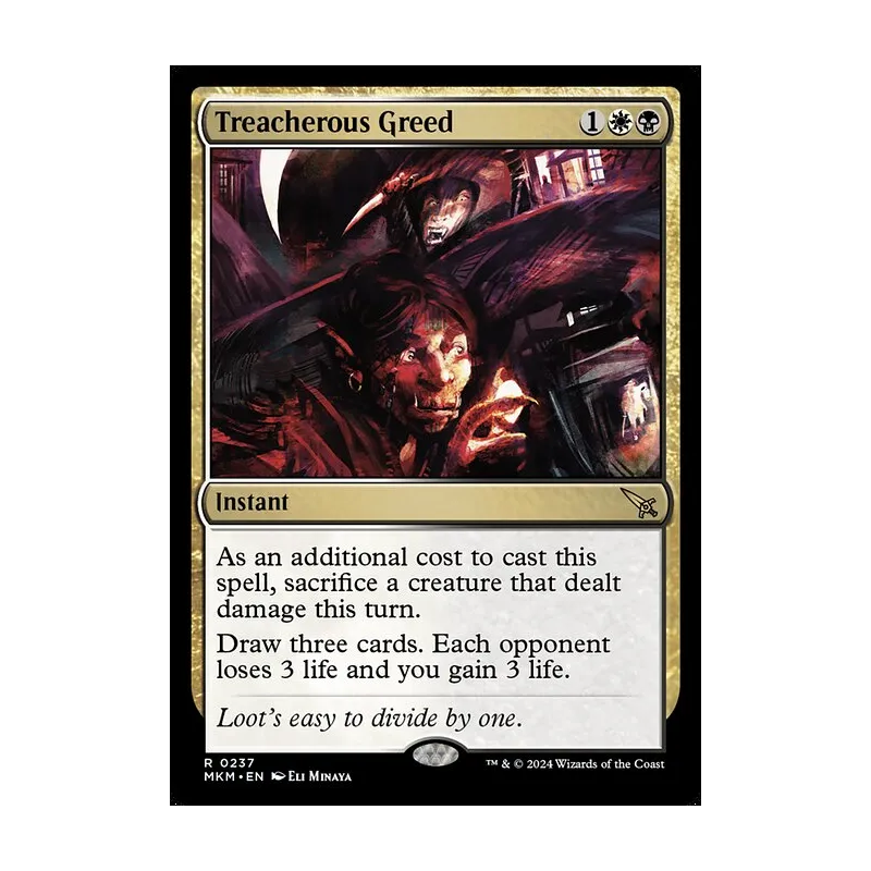 mtg greed card Magic: The Gathering - / There is no greater guilt than discontentment 1994 Magic The Gathering MTG